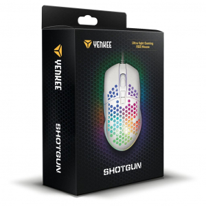 Yenkee Shotgun gamer eg&eacute;r feh&eacute;r (YMS 3030WE)